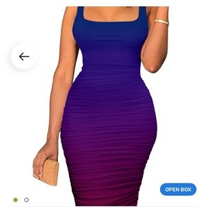 Elegant Purple Maxi Dress